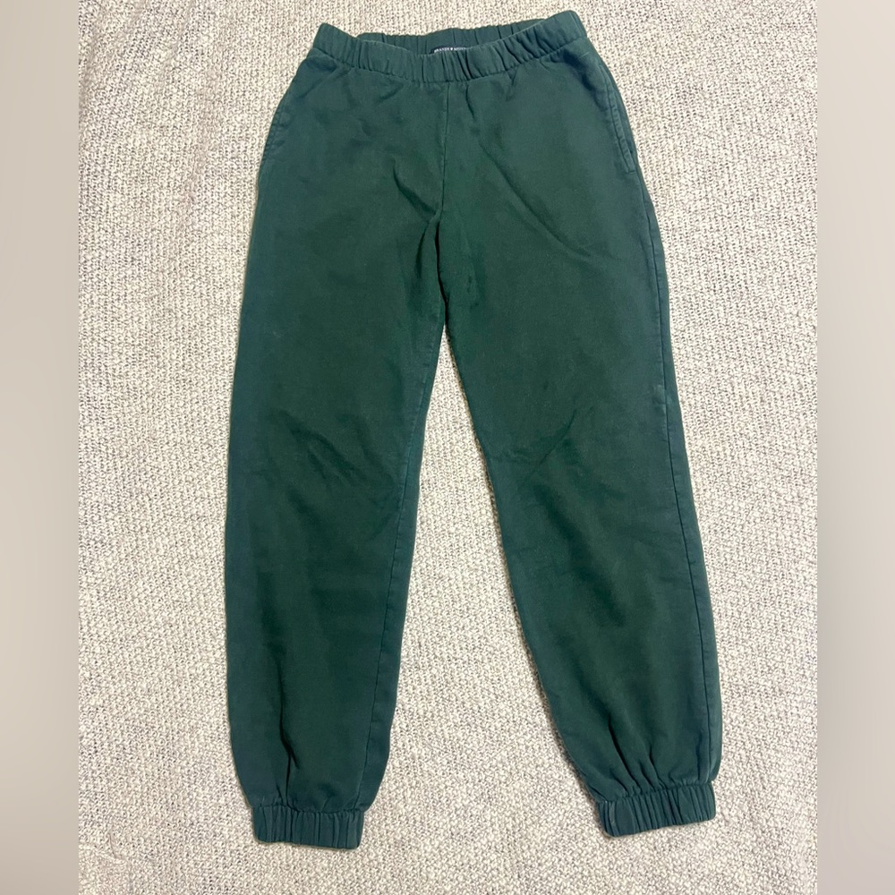 Brandy Melville Green Rosa Sweatpants